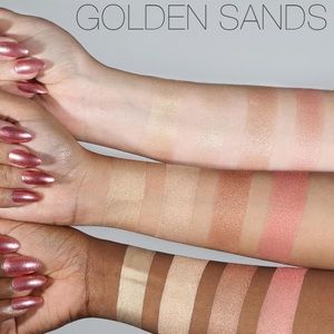 HUDA BEAUTY Makeup - Huda beauty 3D highlighter palette golden sands HUDA BEAUTY Makeup - Huda beauty 3D highlighter palette golden sands